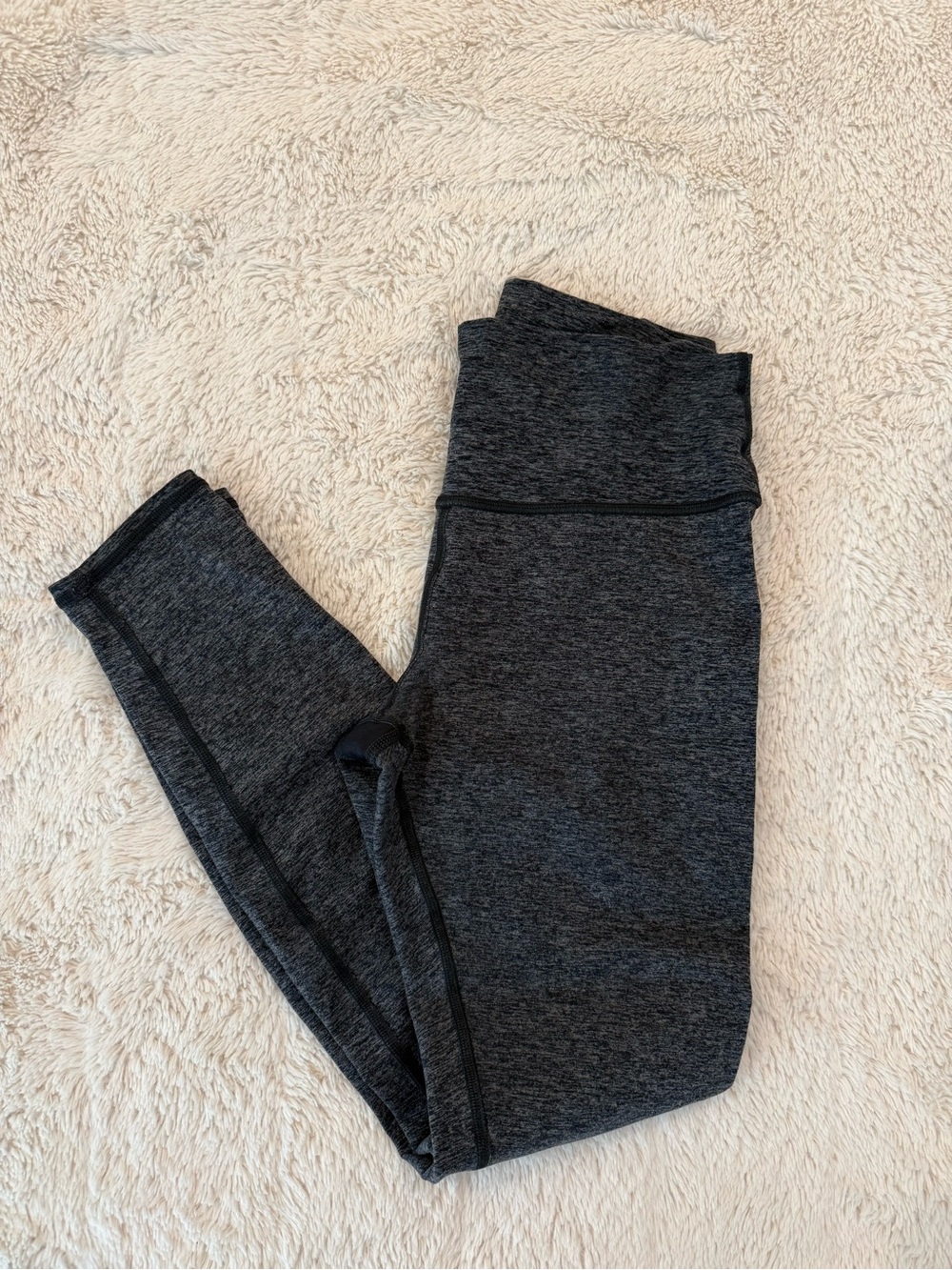 ALO Yoga Charcoal Gray High-Waist Leggings